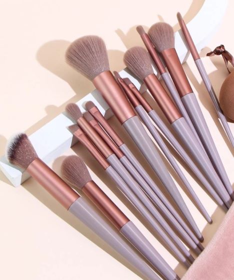 13pcs Makeup Brush Set with Storage Bag