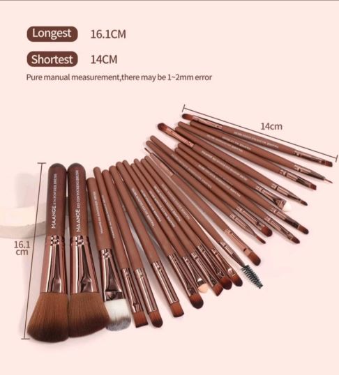 22pcs Makeup Brush Set