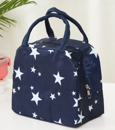 Lunch Bag Insulated  Star Print