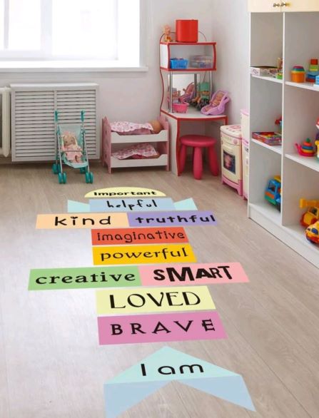 Floor Stickers -  Kids - Words