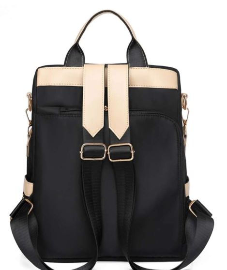 Backpack Studded  Black & Gold