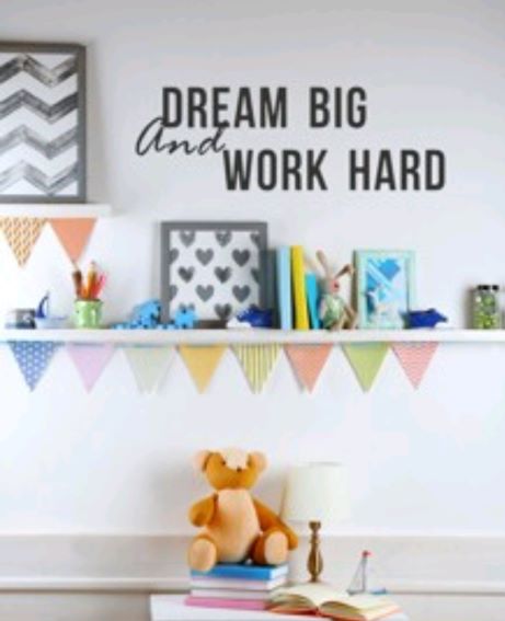 Kids Wall Art : Dream Big